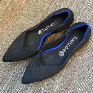 Rothy’s Solid Black Flats